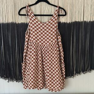 Rylee + Cru Women’s Checkered Dress